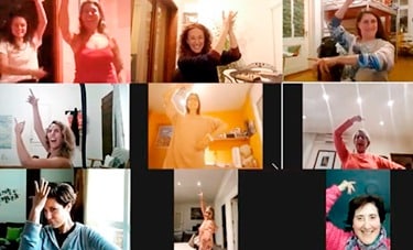 Clases de flamenco online grupales, para bailar flamenco para principiantes y adultos